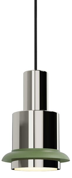 DCW éditions Chaumont L E27 závěsné svítidlo ON/OFFStříbrnáBílá