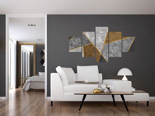 Obraz - Imitace materiálů (125x70 cm)