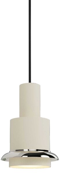 DCW éditions Chaumont S E27 závěsné svítidlo ON/OFFBíláStříbrná