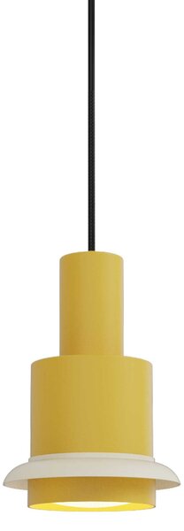 DCW éditions Chaumont S E27 závěsné svítidlo ON/OFFŽlutáBílá