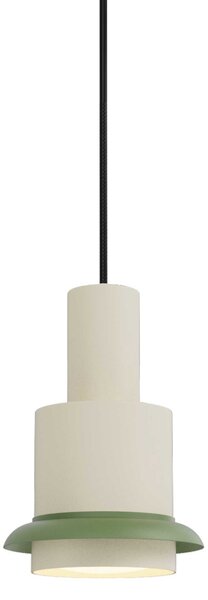 DCW éditions Chaumont S E27 závěsné svítidlo ON/OFFBíláZelená
