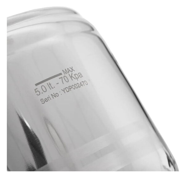 Nerezový tlakový hrnec s poklicí Orion Profi, 5 l