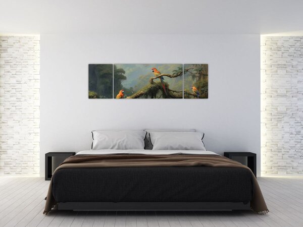 Obraz - Tropický les (170x50 cm)