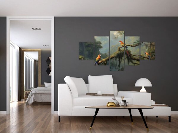 Obraz - Tropický les (125x70 cm)