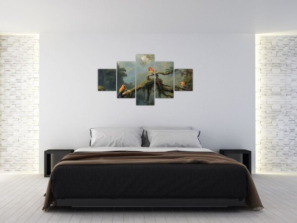 Obraz - Tropický les (125x70 cm)