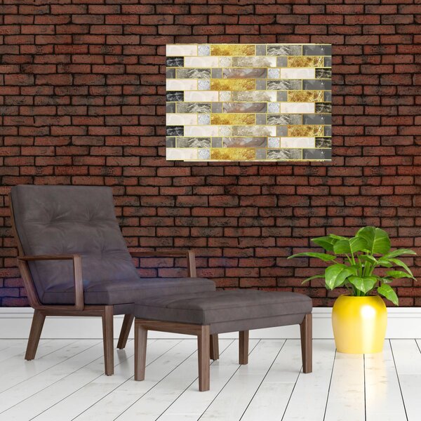 Obraz - Dekor s texturami (70x50 cm)