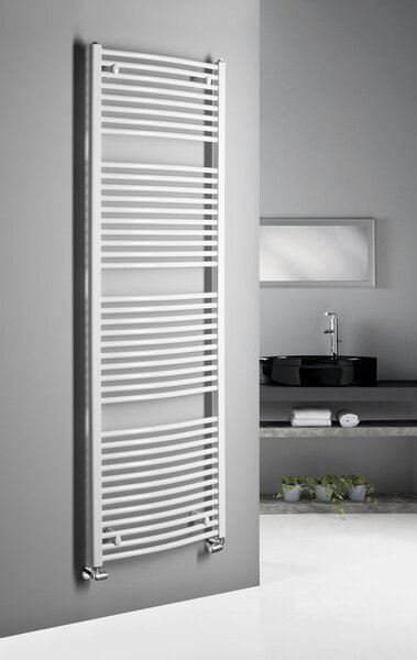 Aqualine Sapho, ORBIT otopné těleso s bočním připojením 600x1850 mm, 1148 W, bílá