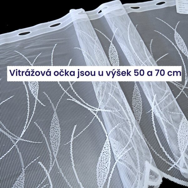 Kusová záclona Mabel 110x300 cm