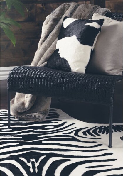 Skinnwille Home Collection Umělá hovězí kůže Victor, Zebra, 150x200 cm