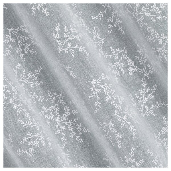 Závěs AMBER šedá/bílá