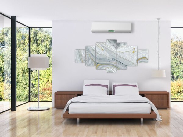 Obraz - Abstrakce (210x100 cm)