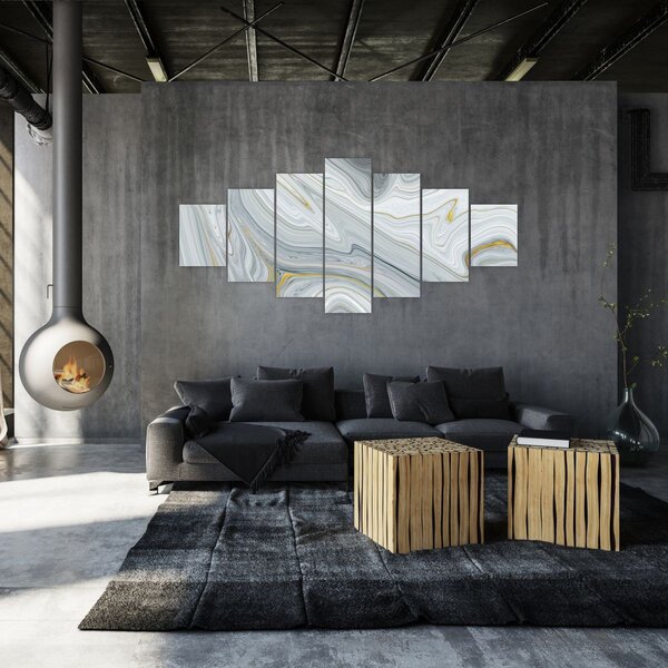 Obraz - Abstrakce (210x100 cm)