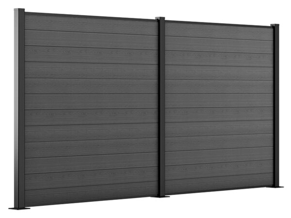 KETER Plotový panel KETER FENCE KIT šedý (3x panel)