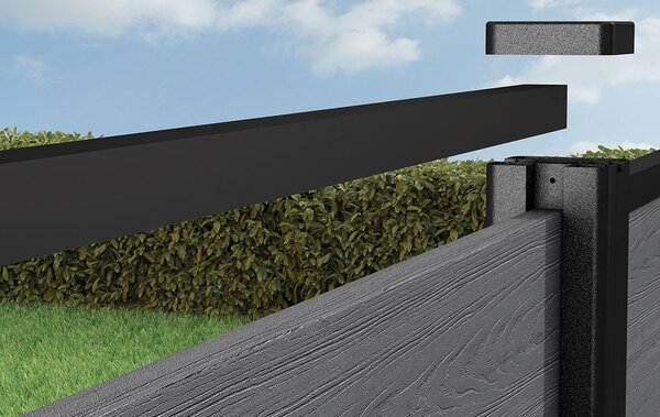 KETER Plotový panel KETER FENCE KIT šedý (3x panel)