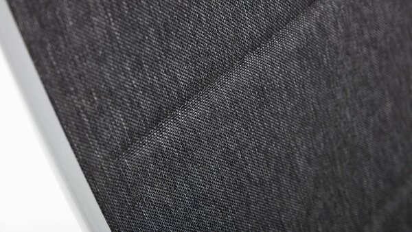 KETTLER BASIC PLUS PADDED polohovací, hliníkové křeslo - stříbrná / antracit