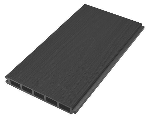 ROJA ELEMENT plotový panel WPC 180x180 cm a koncovky - antracit