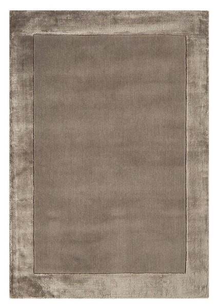 Hnědý ručně tkaný koberec s příměsí vlny 200x290 cm Ascot – Asiatic Carpets