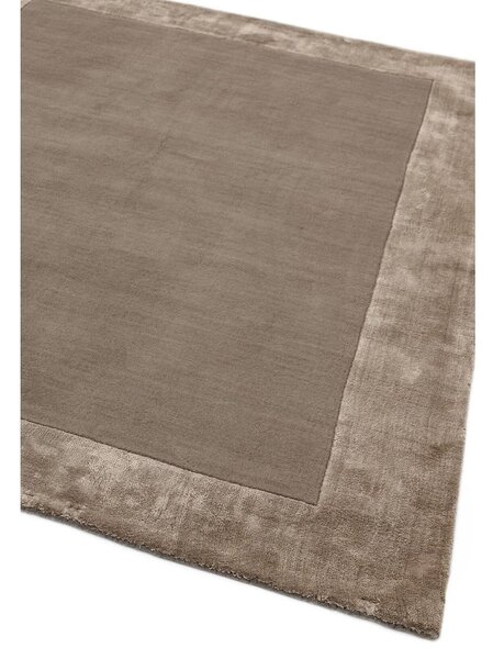 Hnědý ručně tkaný koberec s příměsí vlny 80x150 cm Ascot – Asiatic Carpets