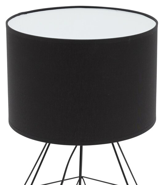 Stolní lampa na noční stolek BENIGNE - černá