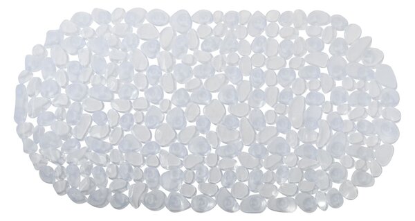 MSV protiskluzová podložka do vany GALETS, průhledná, PVC, 35 x 68 cm
