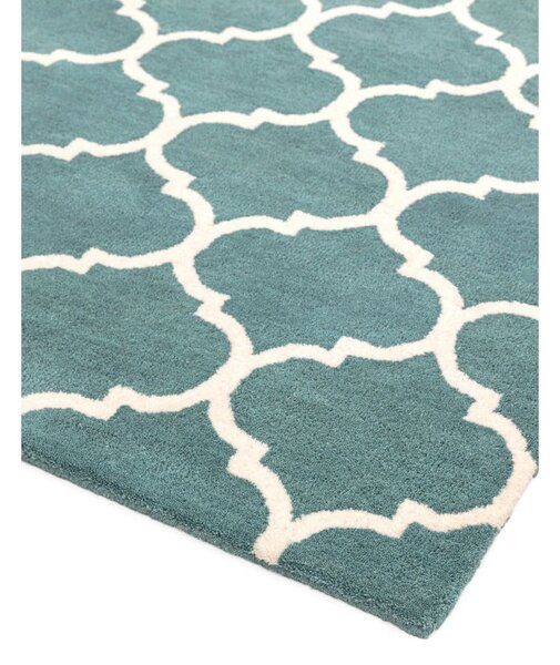 Modrý ručně tkaný vlněný koberec 120x170 cm Albany – Asiatic Carpets