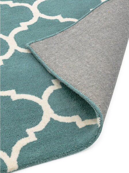 Modrý ručně tkaný vlněný koberec 120x170 cm Albany – Asiatic Carpets
