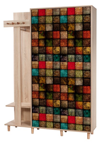 Předsíňová stěna Gardin 723 (dub sonoma). Akce -25%