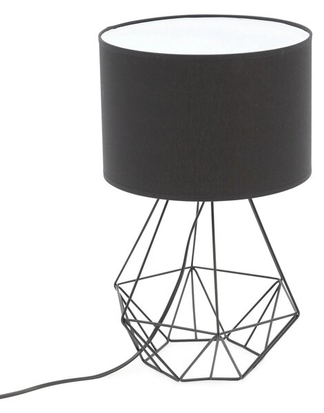 Stolní lampa na noční stolek BENIGNE - černá