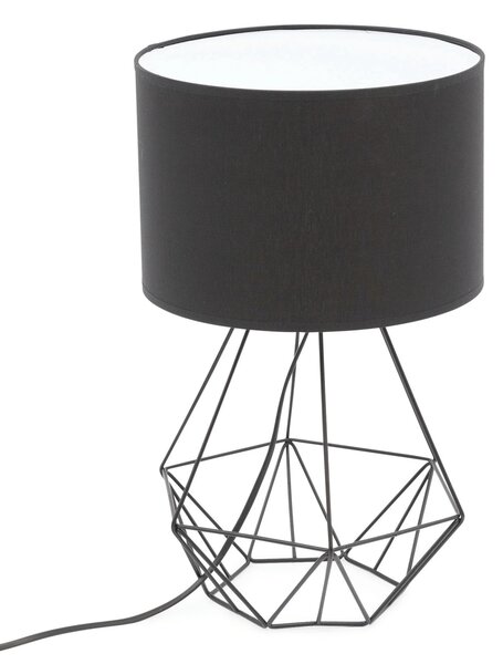 Stolní lampa na noční stolek BREVITAS - černá