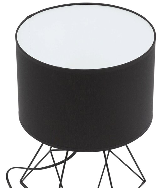 Stolní lampa na noční stolek BREVITAS - černá