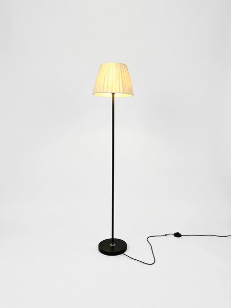Sinsay - Stojací lampa s látkovým stínidlem - krémová