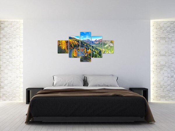 Obraz - Malojský průsmyk (125x70 cm)