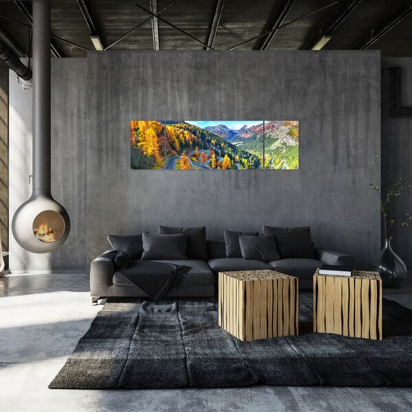 Obraz - Malojský průsmyk (170x50 cm)