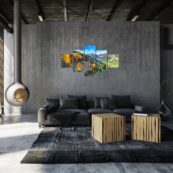 Obraz - Malojský průsmyk (125x70 cm)