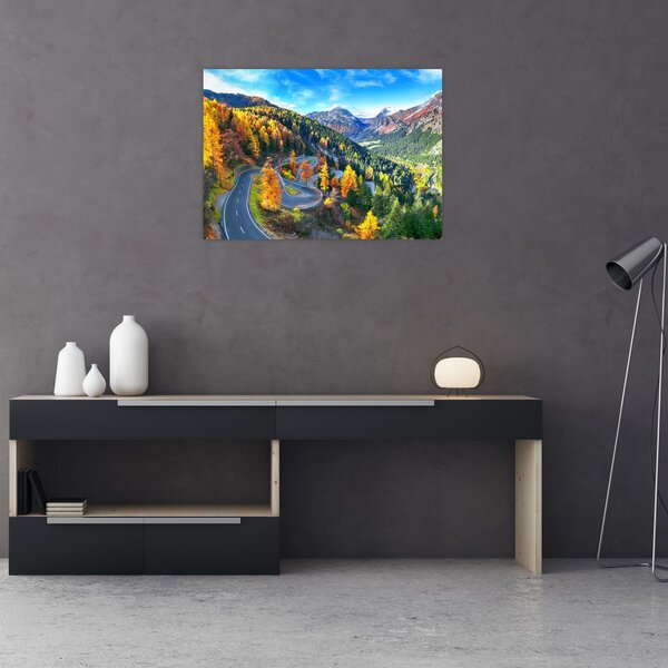 Obraz - Malojský průsmyk (70x50 cm)