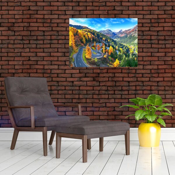 Obraz - Malojský průsmyk (70x50 cm)