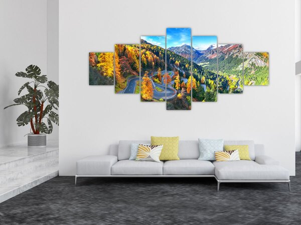 Obraz - Malojský průsmyk (210x100 cm)