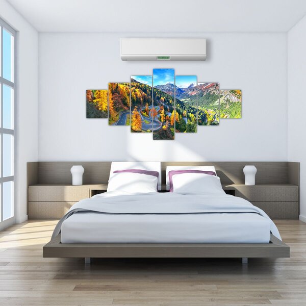 Obraz - Malojský průsmyk (210x100 cm)