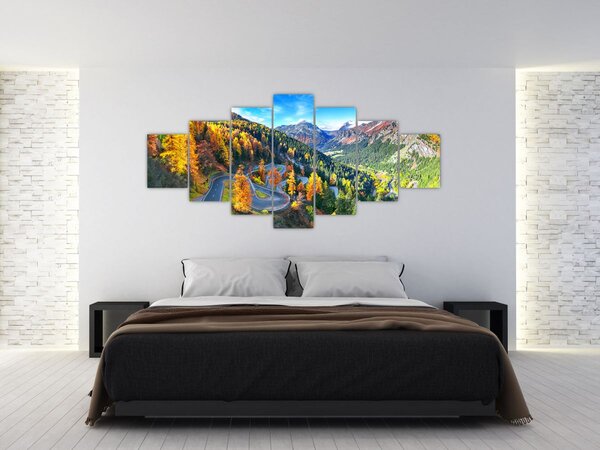 Obraz - Malojský průsmyk (210x100 cm)