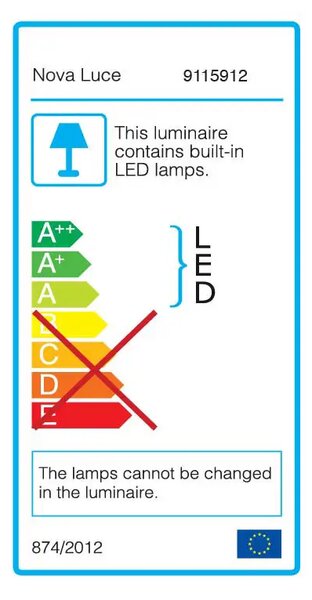 LED nástěnné svítidlo Line 50.3 bílé