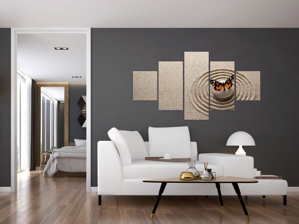Obraz - Zenová zahrada (125x70 cm)