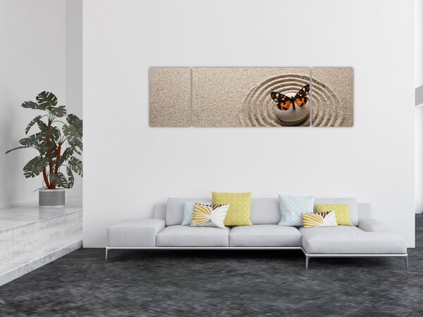 Obraz - Zenová zahrada (170x50 cm)