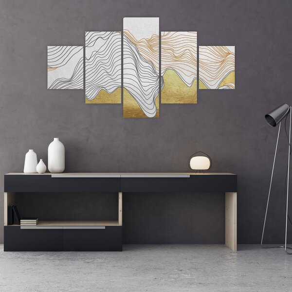 Obraz - Dekor III. (125x70 cm)