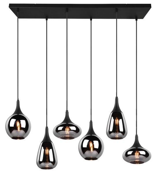 Závěsné svítidlo LUMINA 1 černý kov