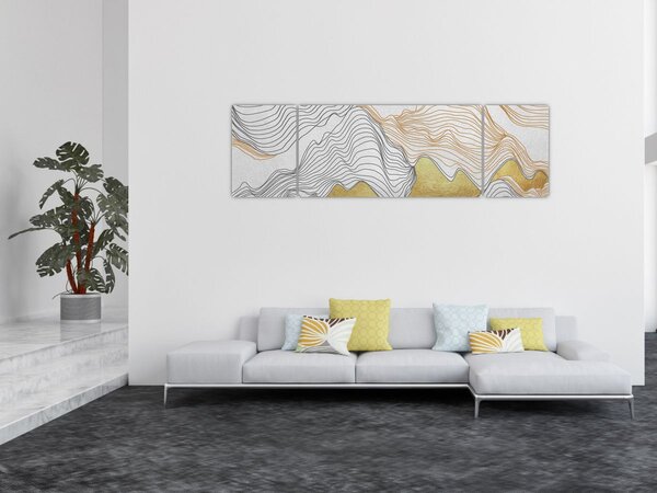 Obraz - Dekor III. (170x50 cm)