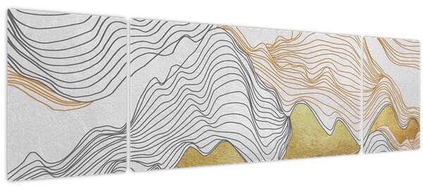 Obraz - Dekor III. (170x50 cm)