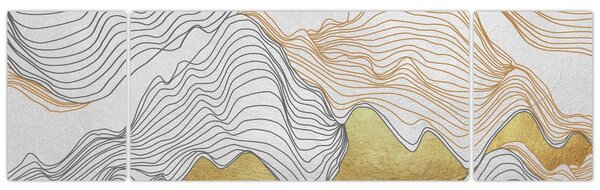 Obraz - Dekor III. (170x50 cm)