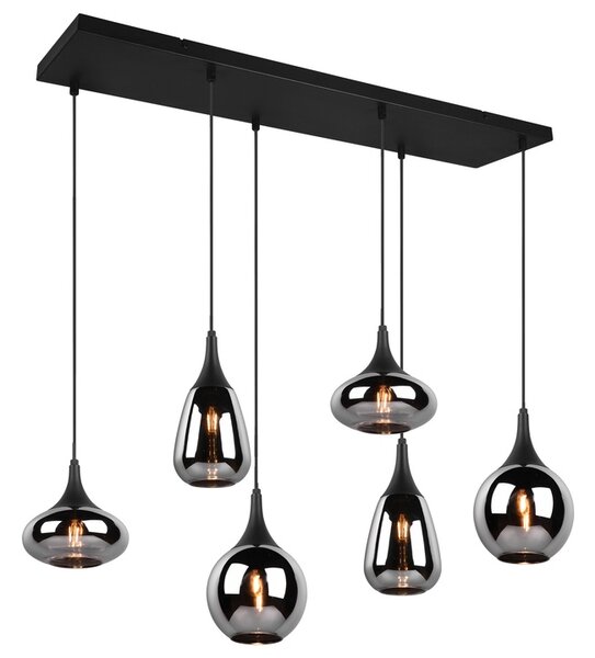 Závěsné svítidlo LUMINA 1 černý kov