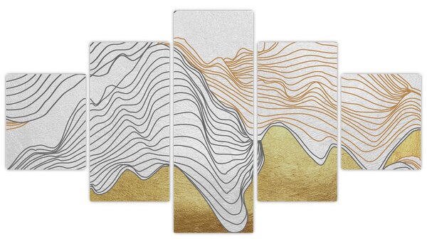 Obraz - Dekor III. (125x70 cm)