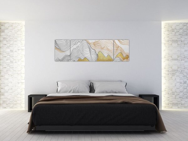Obraz - Dekor III. (170x50 cm)